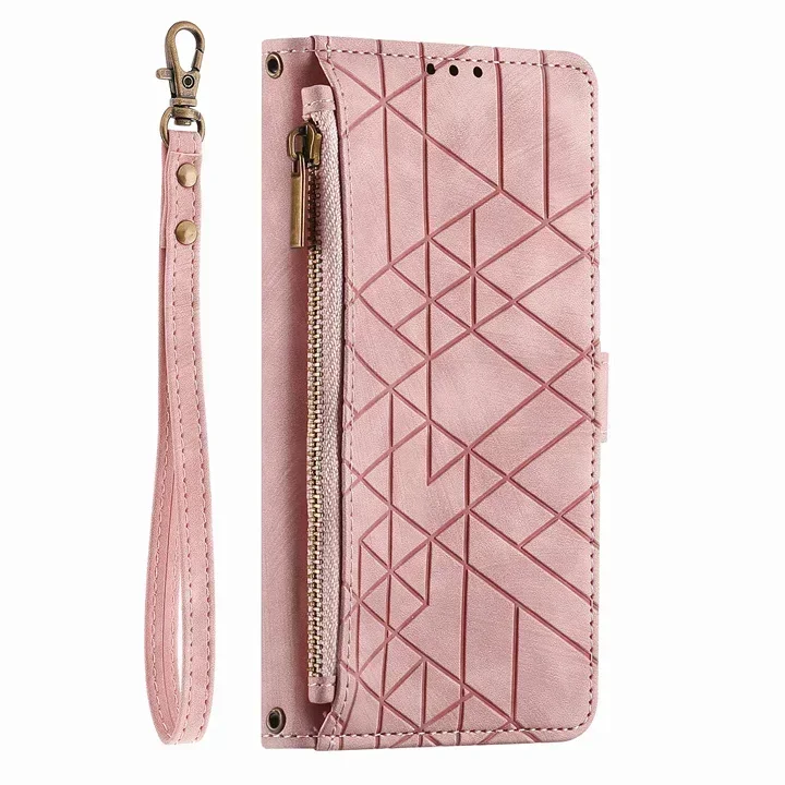 Edge60 Stylus Leather Zipper Wallet Case