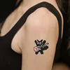 Playful Cat Temporary Tattoo Sticker, waterproof and long-lasting, realistic herbal tattoo sticker for arm and collarbone. 3