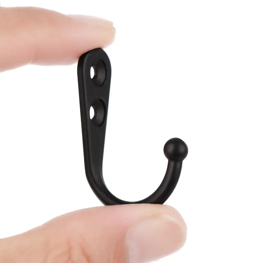 Description Picture 5 of item5PCS Vintage Bronze Wall Hook Cloth Hook Single Prong Hooks Hangers Coat Bag Hat Hooks Home Save Room Organizer