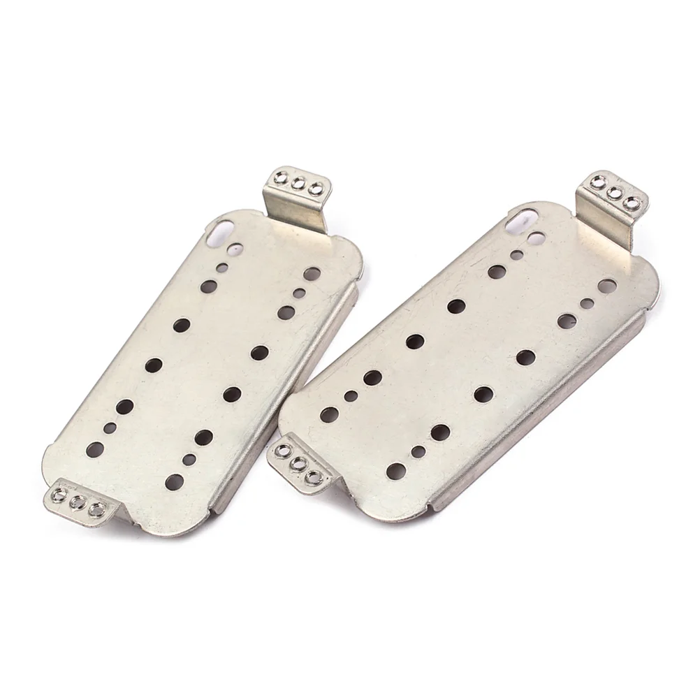 2 Pezzi Guitar Neck Bridge Humbucker Pickup Piastra Di Base 50Mm 52Mm Pole Spacings Humbucker Bridge Neck Set