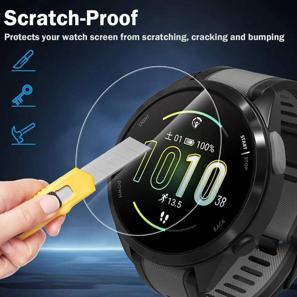Premium 9H HD Anti-Scratch Tempered Glass Screen Protector with Easy Installation Kit