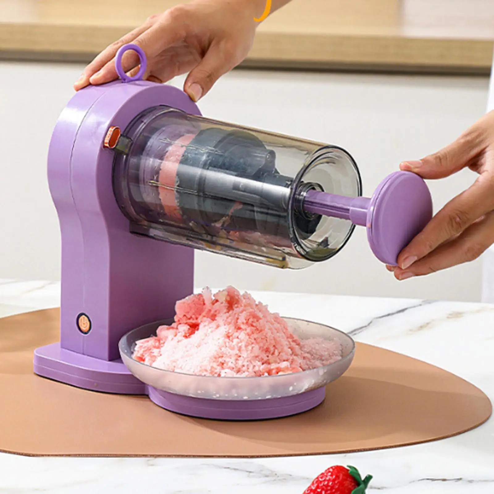 Electric Ice Crusher Shaver Electric Ice Crusher for Home Use Iced Tea Party Business Cocktails Household Drinks Desserts Tool 3