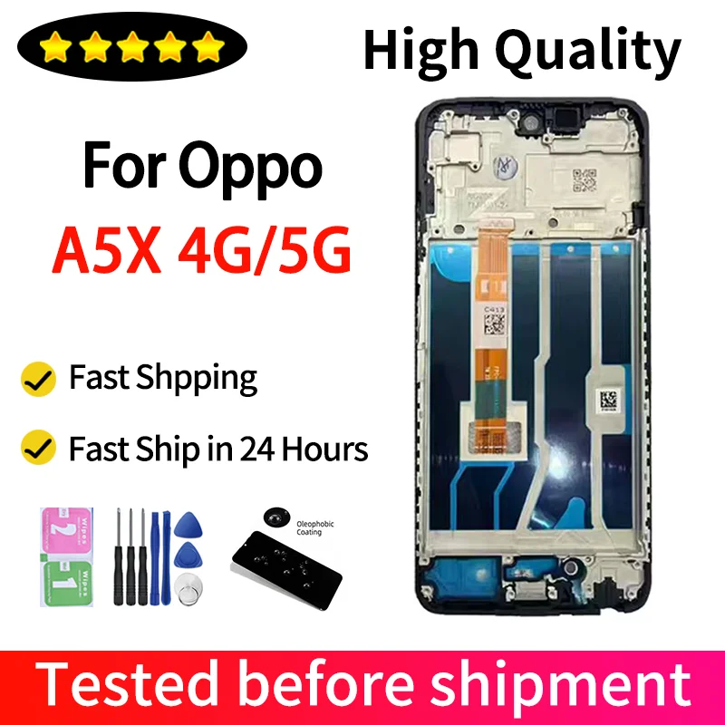 6.67 IPS LCD Display Touch Screen Digitizer Assembly with Frame