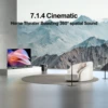 ULTIMEA 7.1.4 Sound Bar for TV with Dolby Atmos, 740W Surround Sound System with 8" Wireless Subwoofer, 2 Wireless Rear Speakers 2
