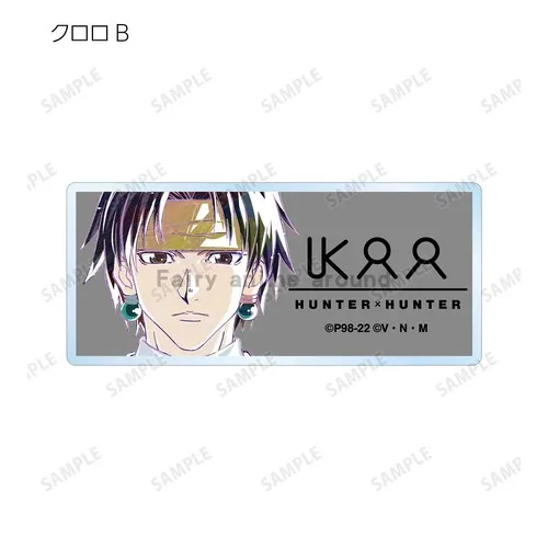 Hunter x Hunter animate cafe Chrollo Lucilfer large acrylic stand keychain