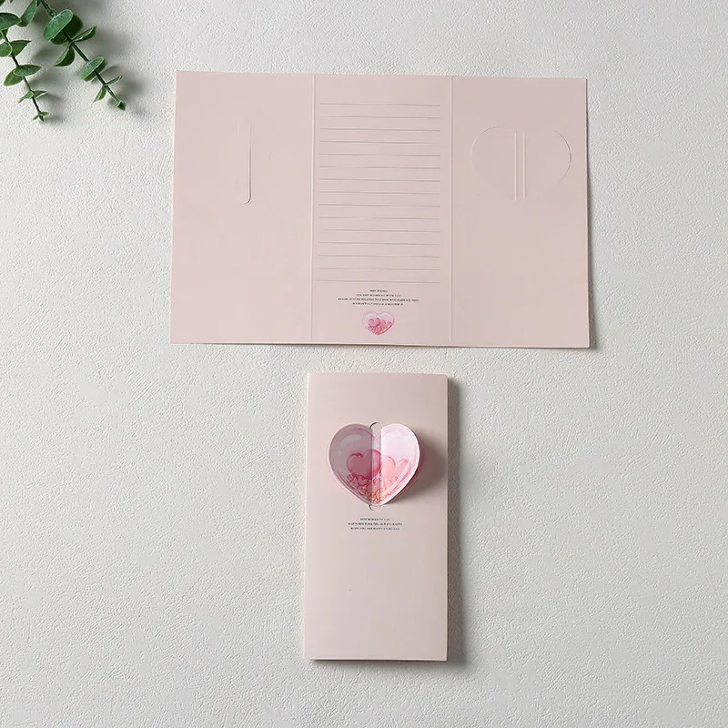 Elegant 3D Pop-Up Butterfly Bow Card Out Hollow Thank You Card for Valentine's Day Christmas for Flower Gift Stores