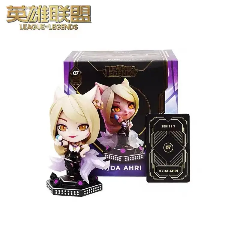 

Original League Of Legends K/DA AHRI Complete Figure In Stock Anime Action Collection Model Toys