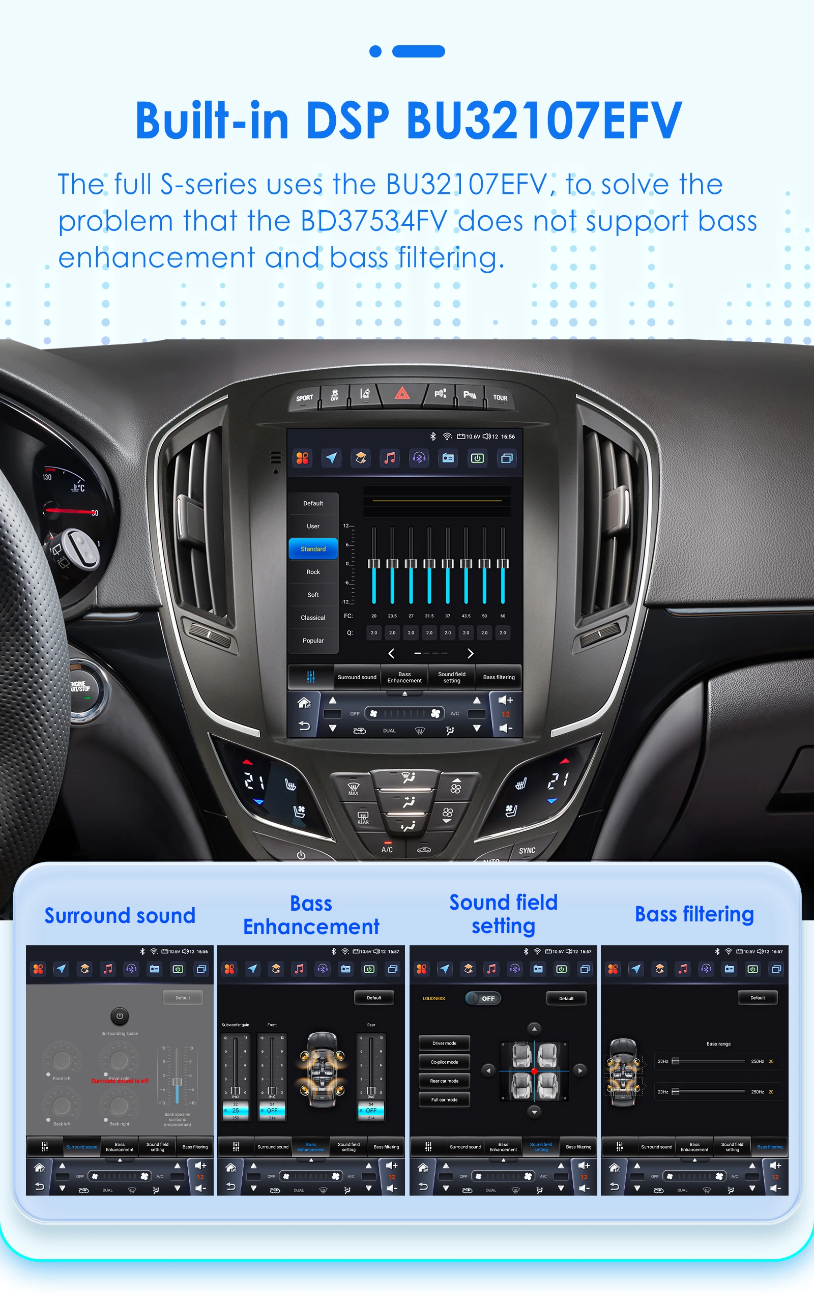 Hizpo 8Core 9,7 "Autoradio Für Buick Regal Opel Insignia 2014 - 2018 Navigation GPS Carplay Android Auto radio 4G WIFI DSP RDS – Detail 13