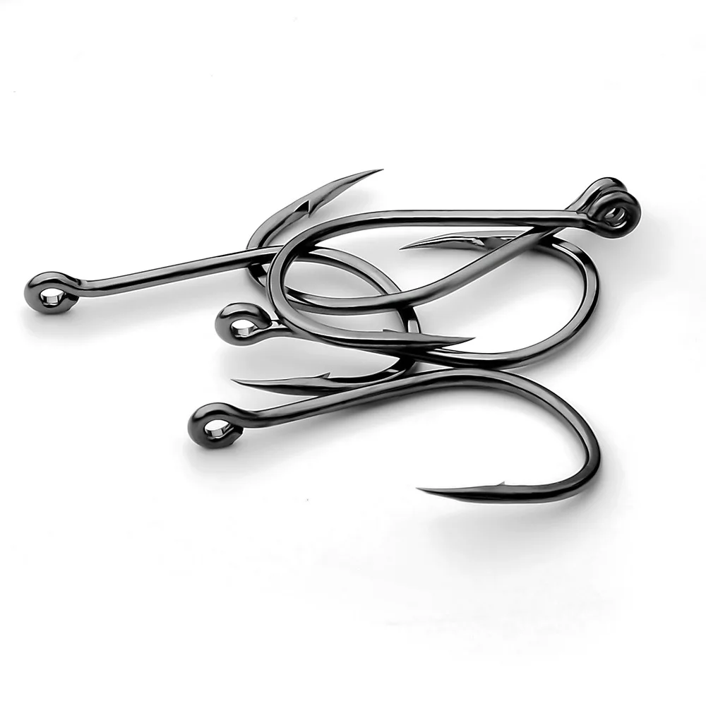Рыболовный круглый рыболовный крючок из высокоуглеродистой стали ...