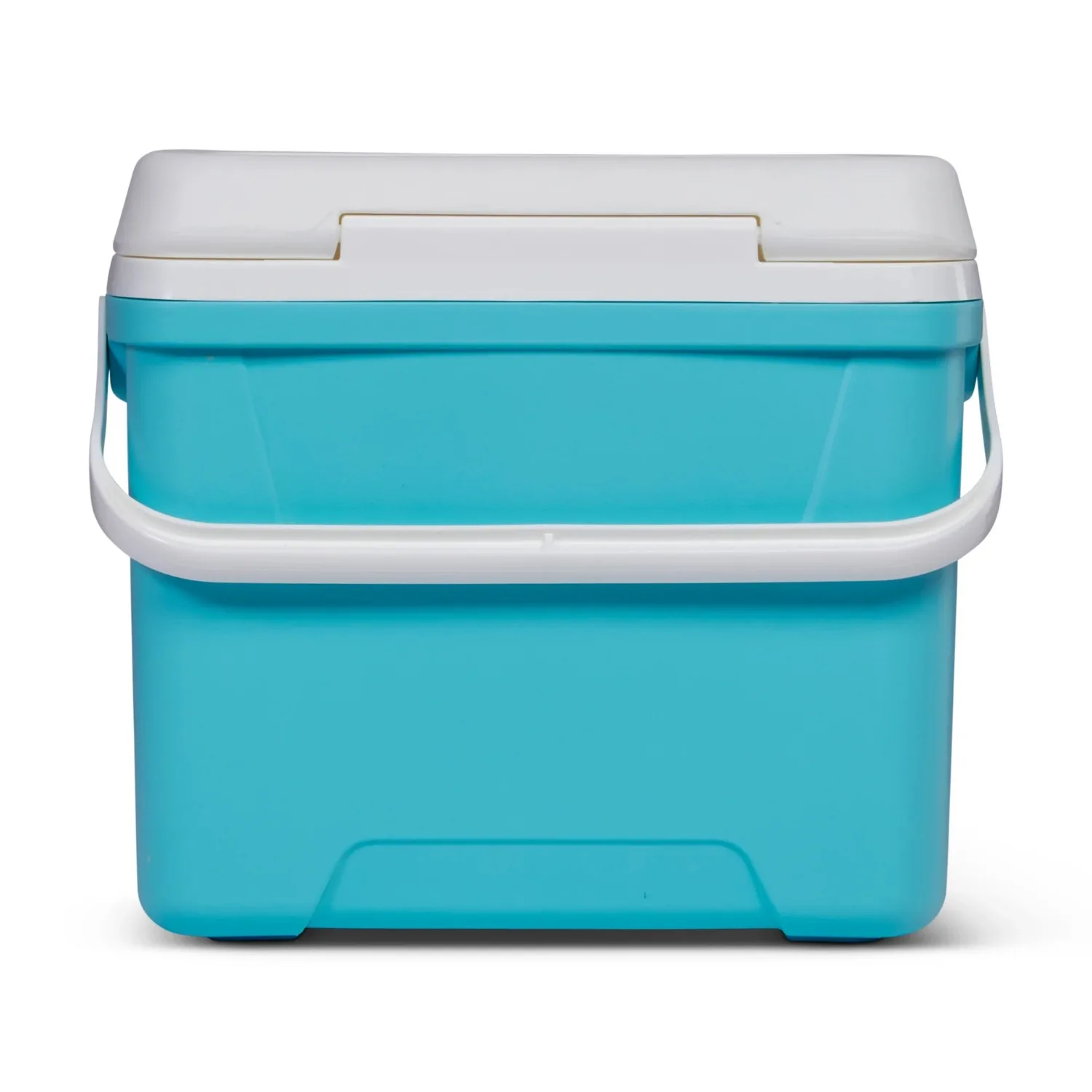 Igloo 28 QT. Laguna Hard-Sided Ice Chest Cooler, Aqua Blue and White