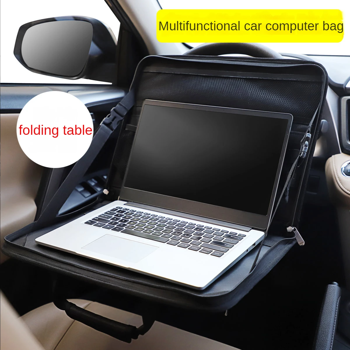 Car Folding Dining Table Steering Wheel Table Car Multifunctional Portable Laptop Table Computer