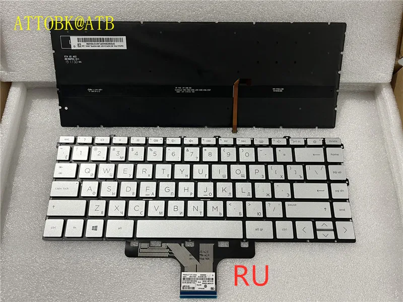 Фото Клавиатура для ноутбука HP Pavilion x360 14-DW 14-DV 14-EC TPN-Q244 14-dv0003TX 14-DW0052TU с подсветкой SP/LA/RU/AR/GR/FR/IT/UK №3