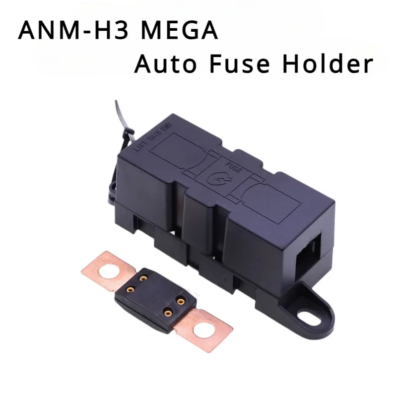 Car Fuse Holder Fuse Holder Fuse Adapter Holder 1PCS ANM-H3 MEGA Auto Fuse Holder/ANM Bolt-on blade fuse holder Flat Type Fuse 30A-500A