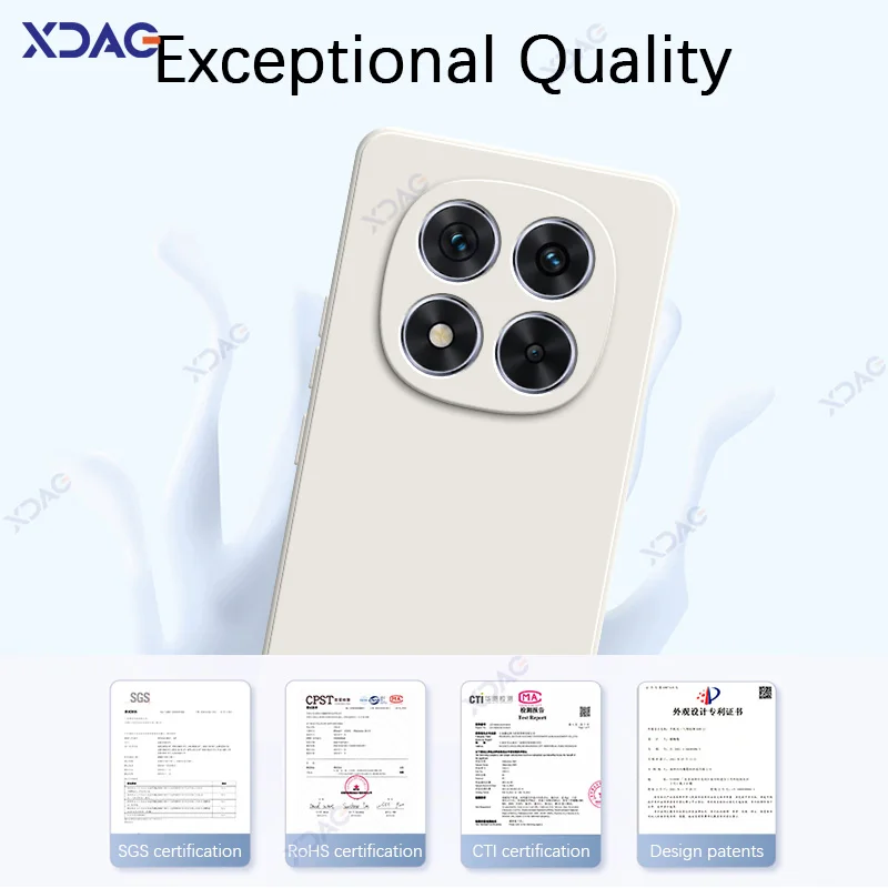 Luxury Double Liner Shockproof Silicone Back Cover Case