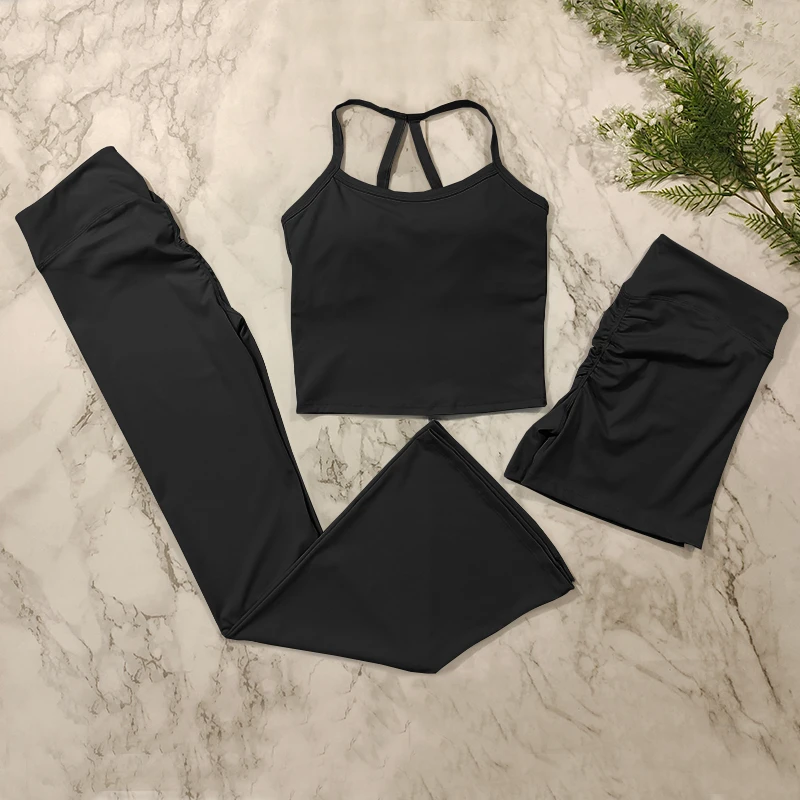 Black 3Pcs Set