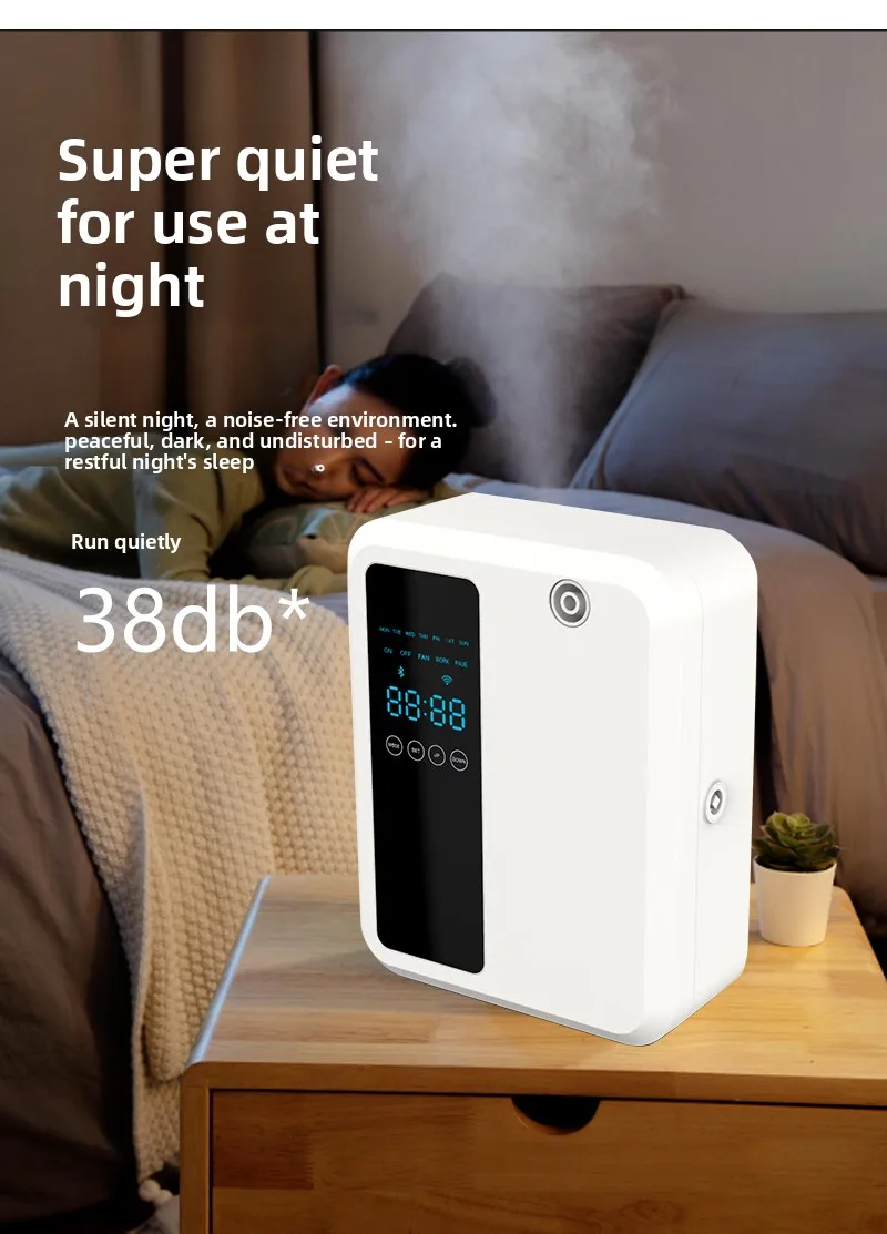 Diffuseur d'aroma intelligent avec bluetooth et wifi pour la maison_voghion.com
