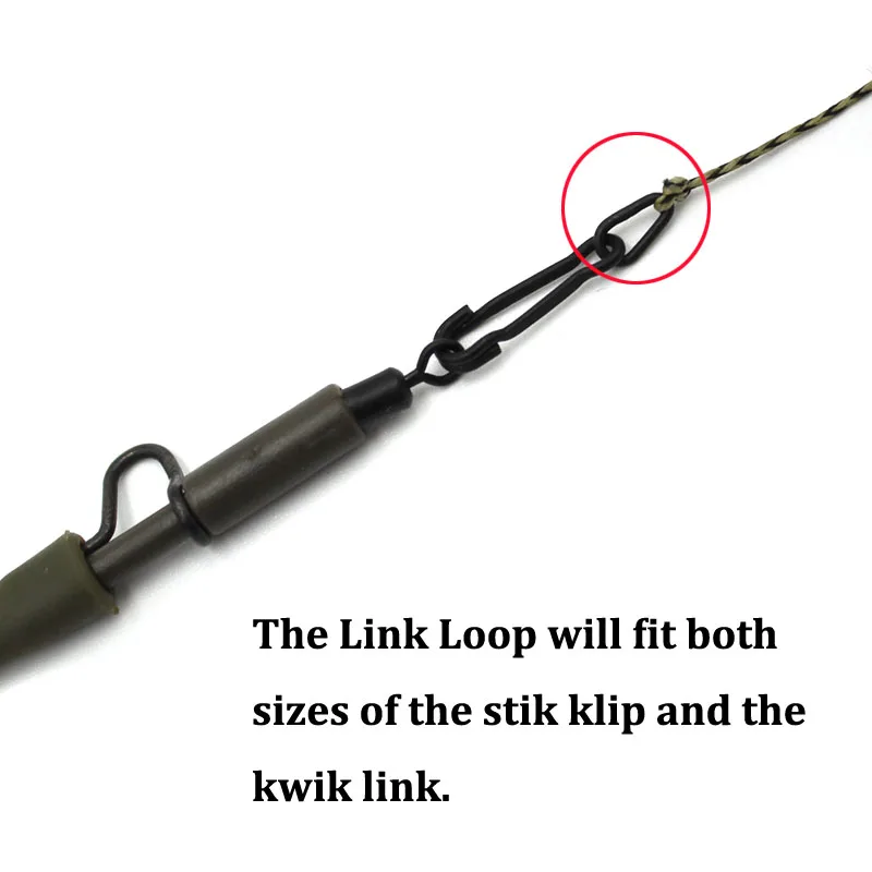 40pcs Carp Fishing Accessories Micro Link Loop Covert Rig Ring Loop Swivel  Tear Drop Hair Rig Ring For Carp Fishing Terminal - AliExpress