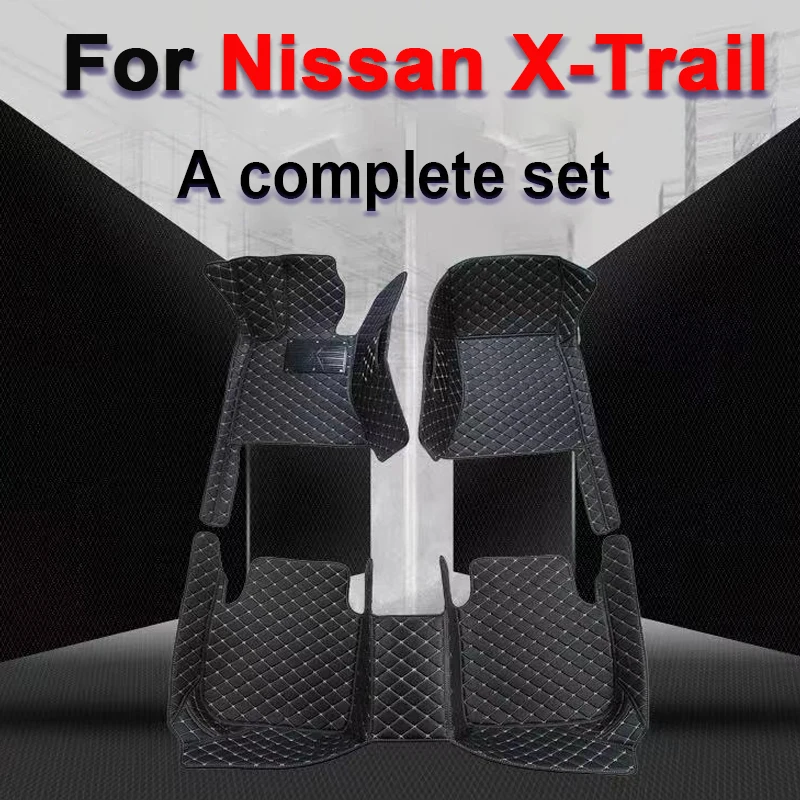 

Автомобильные коврики для Nissan X-Trail T32 2017 ~ 2020, 7-местный водонепроницаемый коврик для украшения интерьера, Автомобильный Ковер, напольный коврик, автомобильные аксессуары