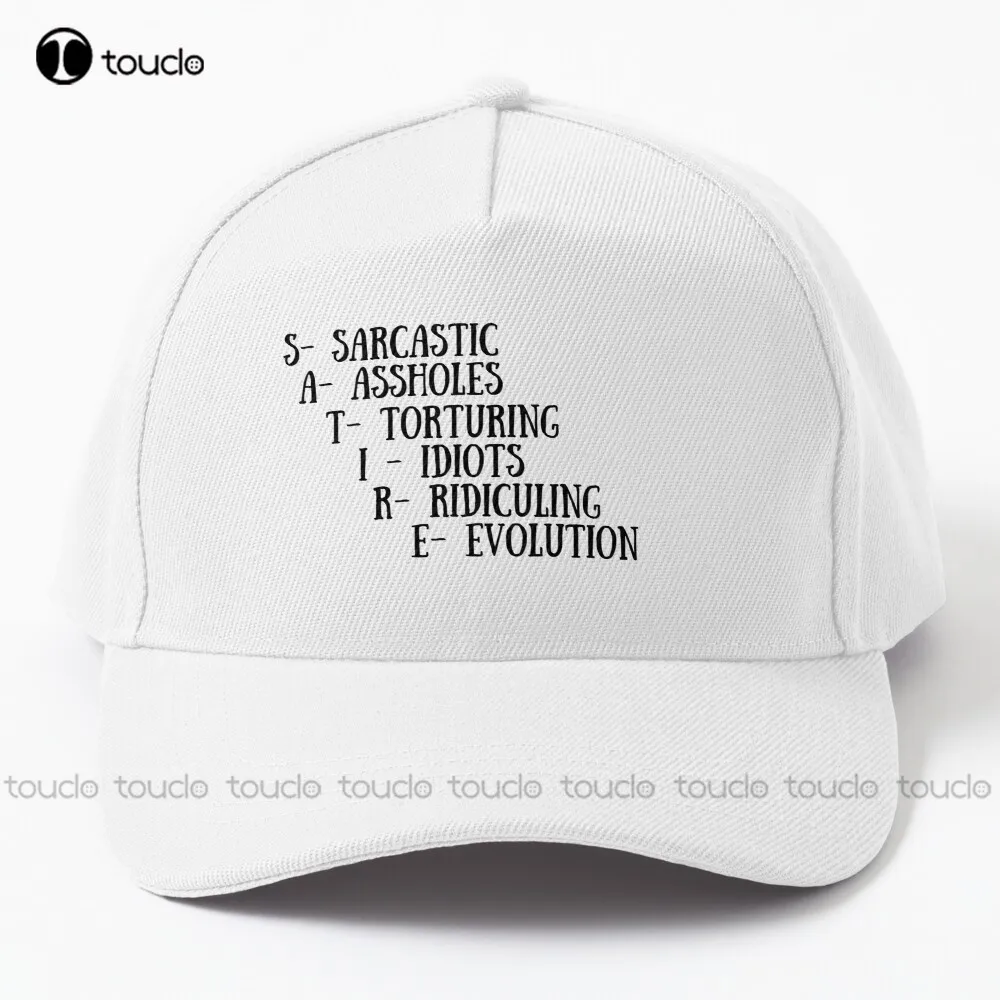 

Satire Abbreviated Baseball Cap Men Hats Personalized Custom Unisex Adult Teen Youth Summer Outdoor Caps Street Skateboard Funny