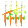 5 Pcs Children's Fishing Rod Educational Toddler Toys Poles for Kids Playset Reusable Magnetic 1