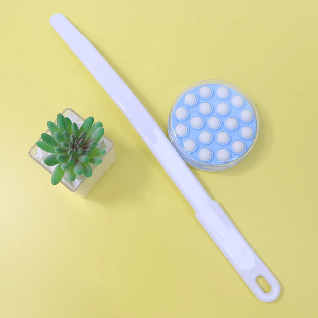 Silicone Self Tanning Back Roller With 19 Rolling Balls For Long Handle Hand-held Bath Brush 3