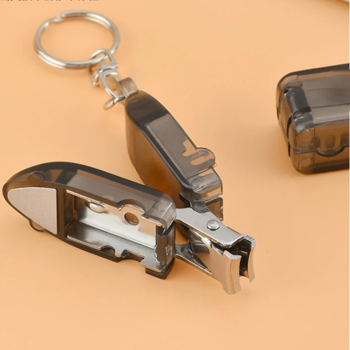 Mini Folded Nail Clipper Wide Jaw Opening Manicure Fingernail Cutter Thick Hard Ingrown Toenail Scissors Outdoor Camp Multi Tool