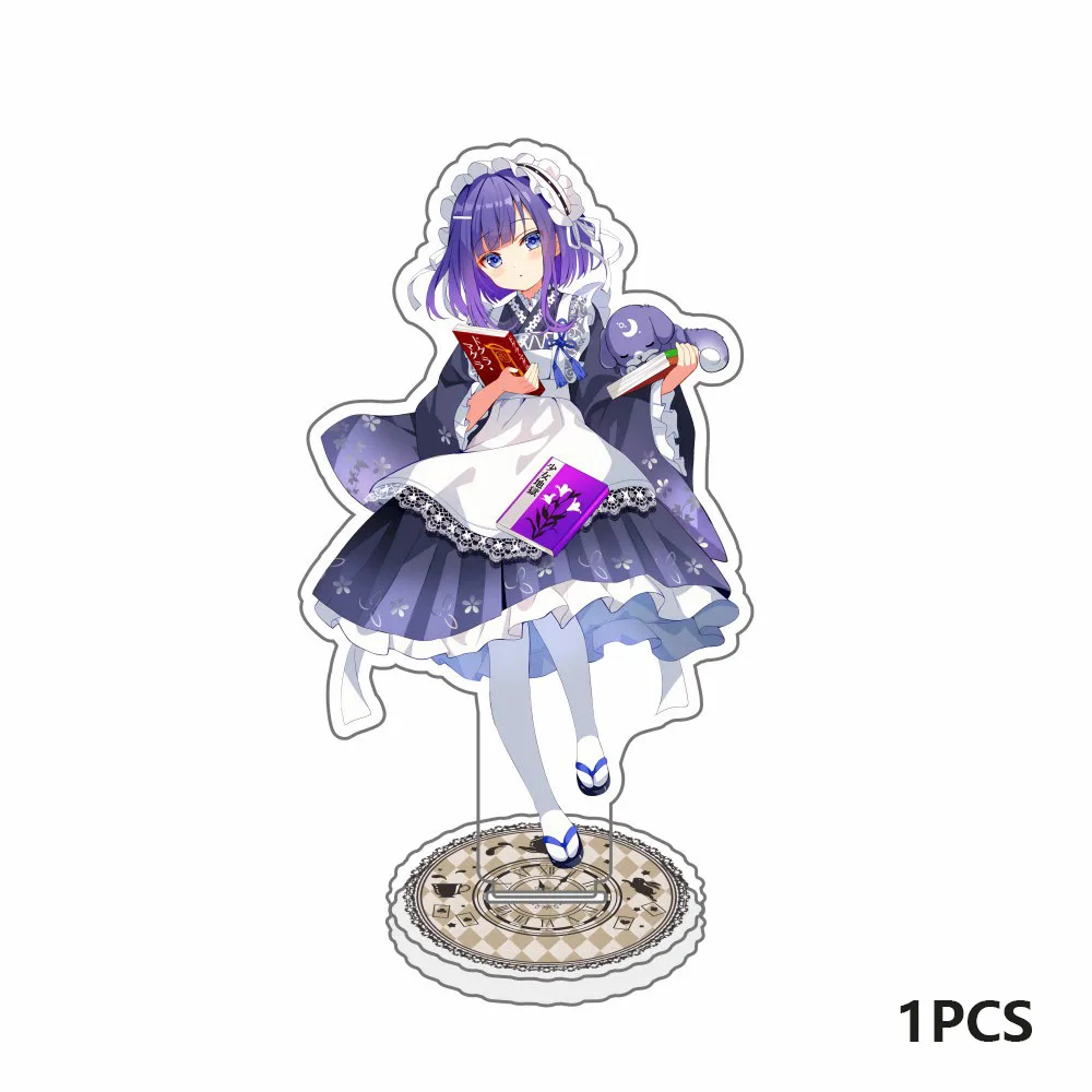 Is the Order a Rabbit? Figure Stand Model Plate Cocoa Chino Rize Chiya Syaro Maya Megu Acrylic Standing Anime Desk Decor Gifts