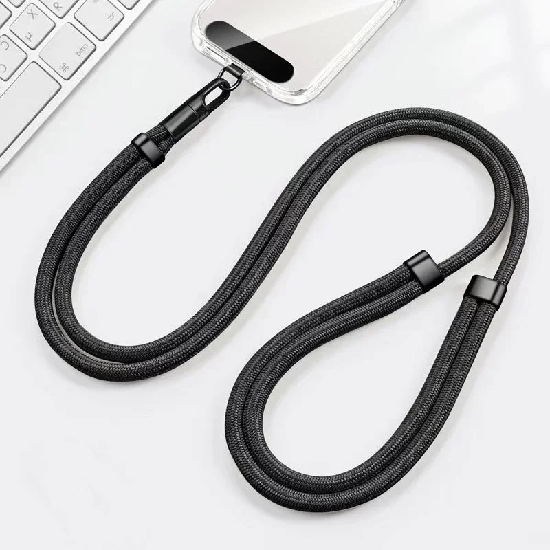 Versatile Crossbody Phone Lanyard with Adjustable Neck Strap and Patch