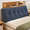 Teddy Fleece Wedge Headboard Pillow Bed Wedge Cushion Headboard Triangular Backrest Pillow Support Body Wedge Sleeping Pillow 이불 1