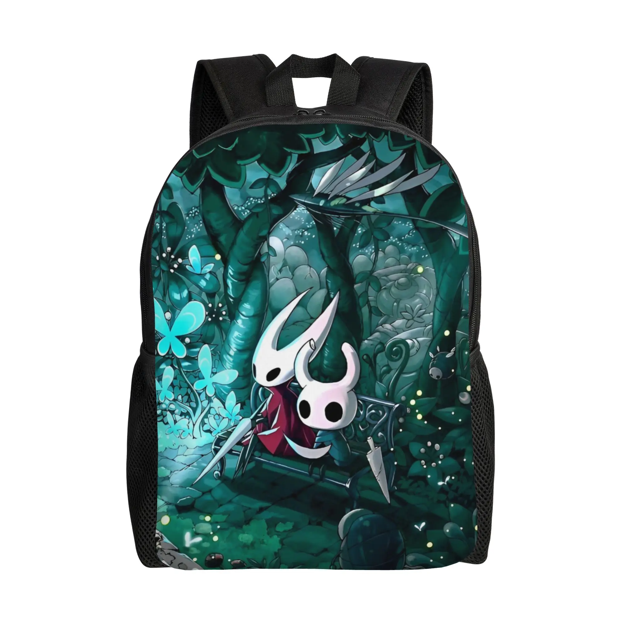 Hollow Knight - ️Hornet️ Teenage Backpack Student Hiking Travel Action Adventure Daypack Laptop Computer Canvas Bags 1