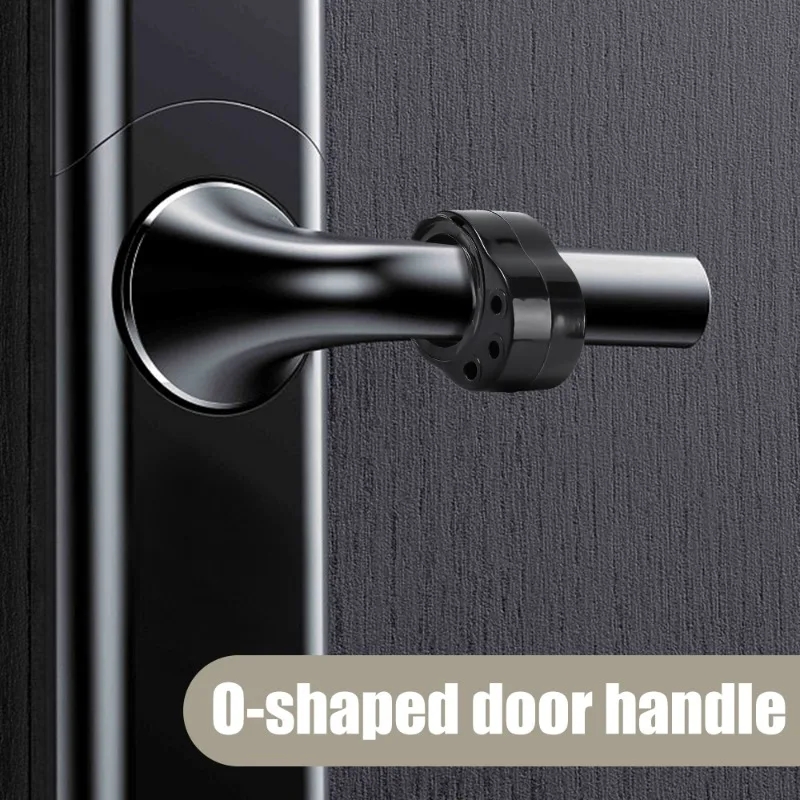 Door stopper bumpers Door stopper 10/1Pcs Door Stopper Bumpers PVC Punch-free Door Handle Transparent Round Wall Furniture Protection Pad Anti-collision Ring