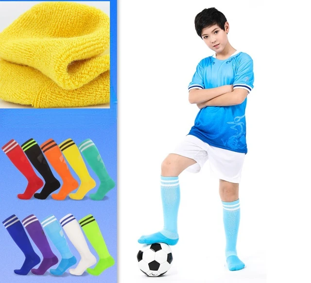 futbol medias calcetines largos niños poco usad - Comprar Camisolas de  Futebol no todocoleccion