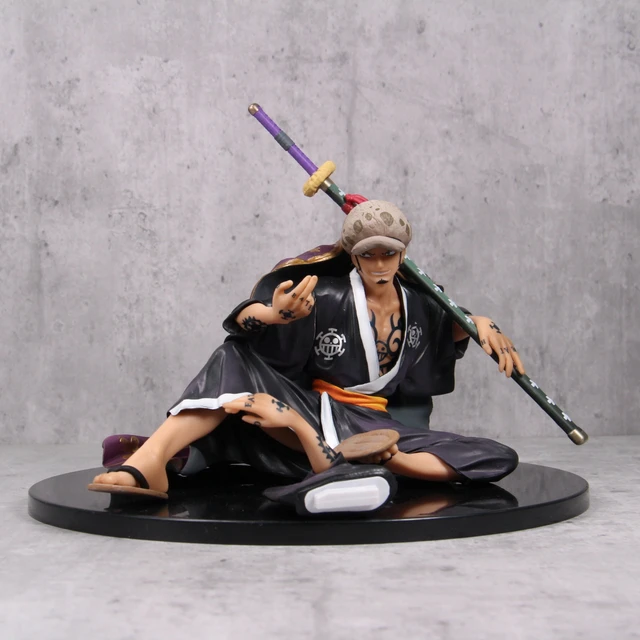 New Sitting Trafalgar Law ONE PIECE 8 inch Plush (Great Eastern) Zou Arc