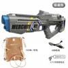 New Backpack Electric Water Gun Toy ,CS Technology Summer Fully Automatic Luminous Water Blaster Gun，Pool for Adult Kid Boy Gift 2