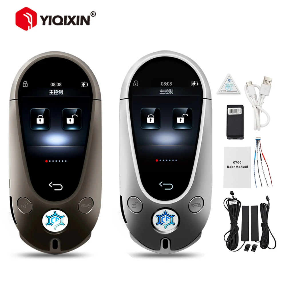 Universale Modificato K700 Keyless Entry Smart Key Schermo Lcd Pke Comfort Access System Per Mercedes Per Benz Per Bmw Per Audi