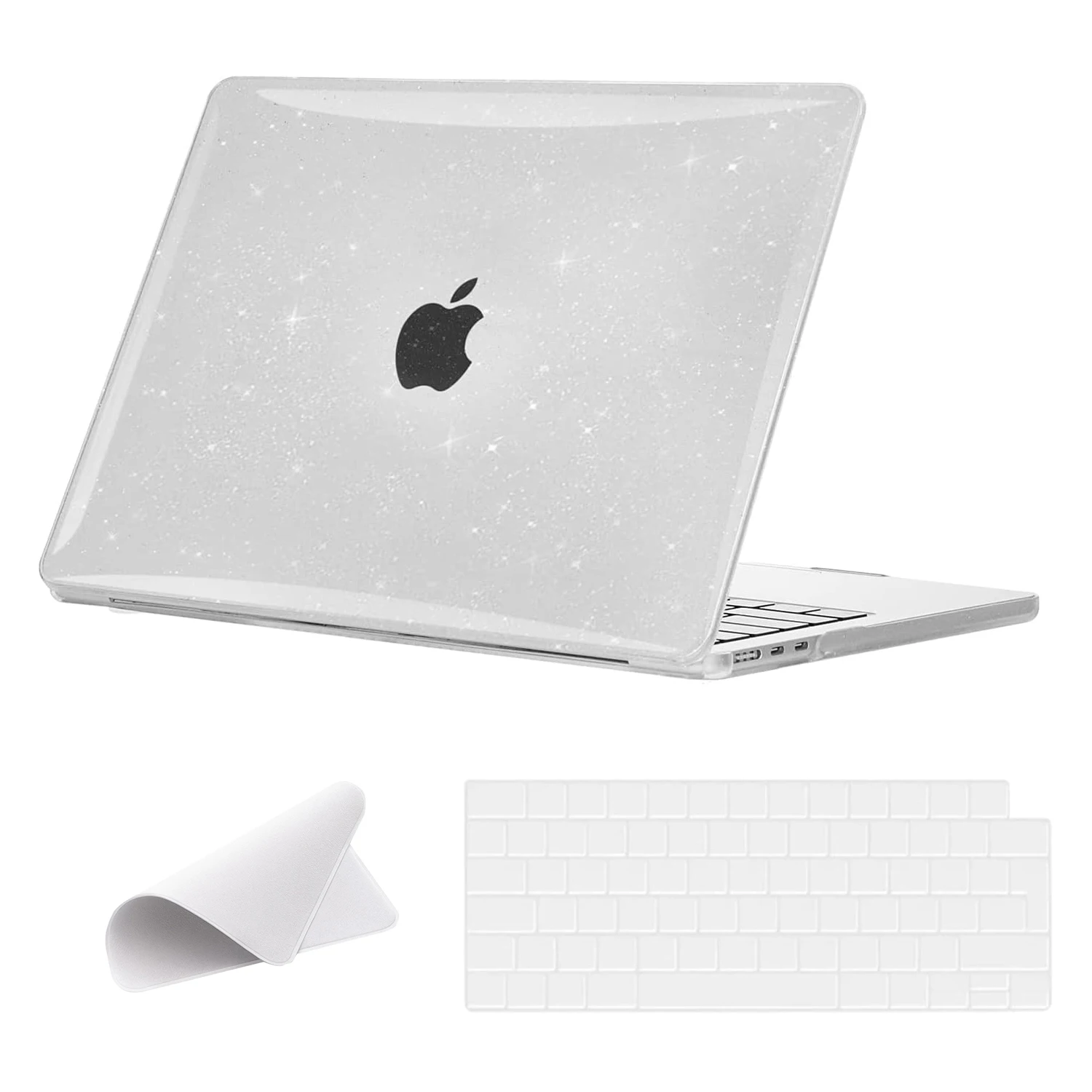 Per Macbook Air Custodia Da 15 Pollici 2023 Macbook Air M2 Custodia Per Macbook Air 2022 A2681 13.6 Con Cover Per Tastiera E Panno Per Lucidare