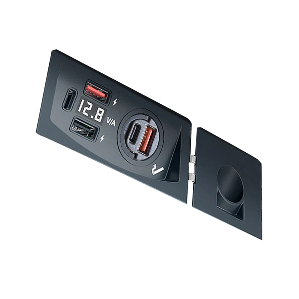 Für Q5 A5 S5 SQ5 B8: Kfz-Ladegerät, schnelle Ladeplatte für Mobiltelefone, USB-Ladefunktion, Autozubehör – Detail 5