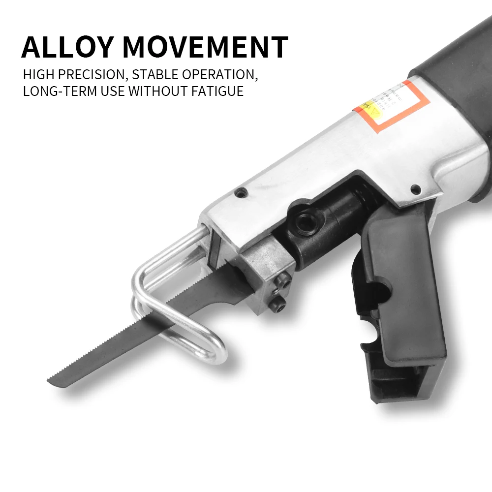 1/4" Legierung pneumatische Säbelsäge tragbare Luftschneidsäge für Automotive Blech Holzbearbeitung Schneiden pneumatisches Werkzeug – Detail 4
