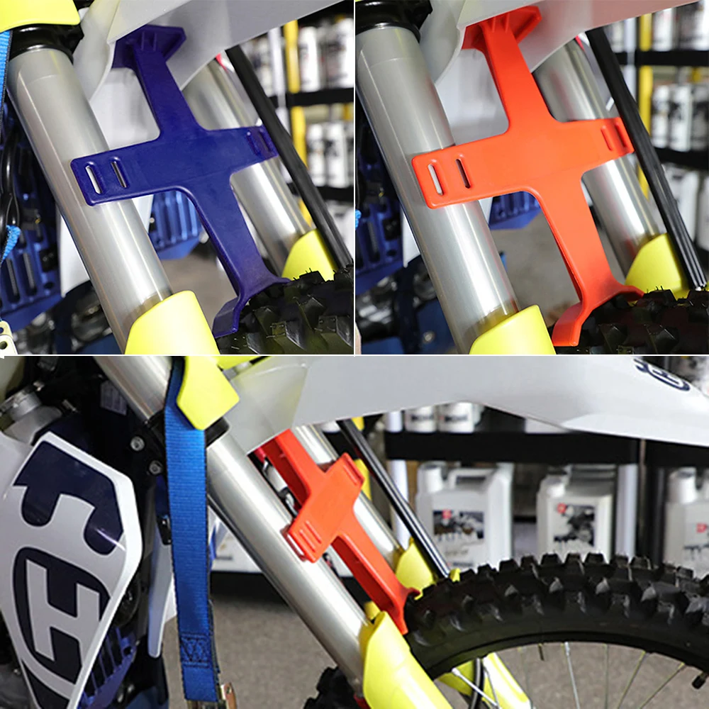 Universal Motorcycle Fork Support Brace for Off-Road and Dirt Bikes