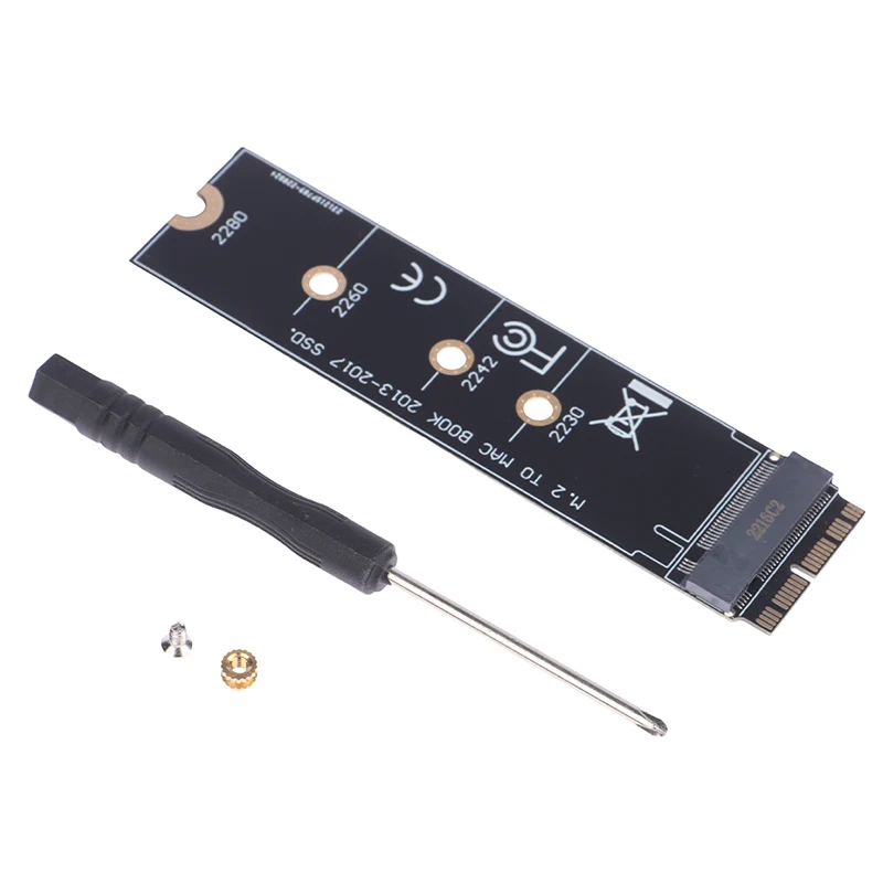

1 шт. горячая Распродажа M2 SSD адаптер M.2 PCIE NVME SSD преобразователь карты Внутренний твердотельный накопитель для Apple Macbook Air Pro
