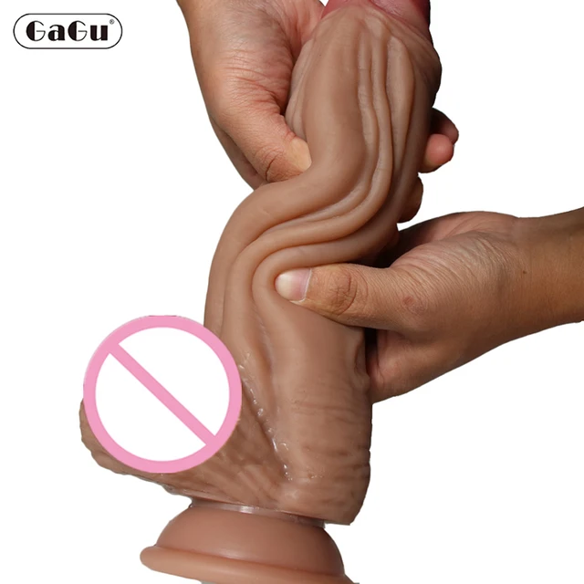 Big Dick Soft Dildos Realistic Huge Horse Strapon No Vibrator Anal Penis Giant Sex Toys Suction Cup For Women Female Masturbator
