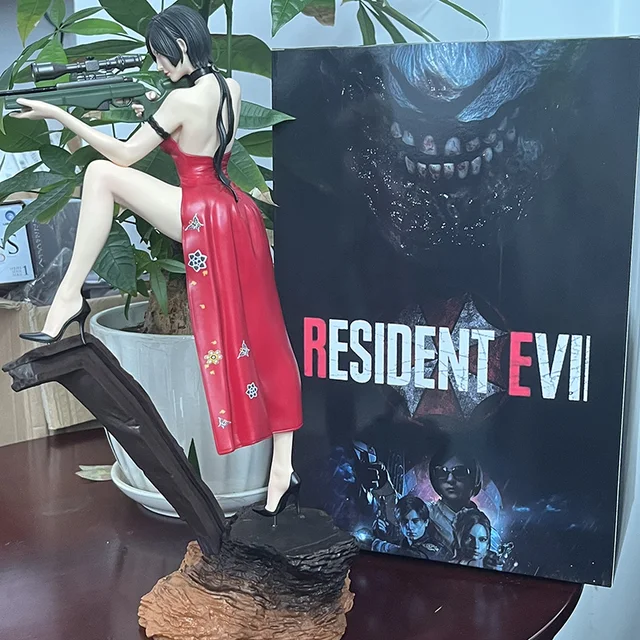 1/4 Resident Evil Action Figures Collectible, 55Cm Ada Wong Anime Model  Statue, Resin Environmental Protection Materials Suitable for Home Office  Desk Decorative Ornaments Toy : : Toys & Games