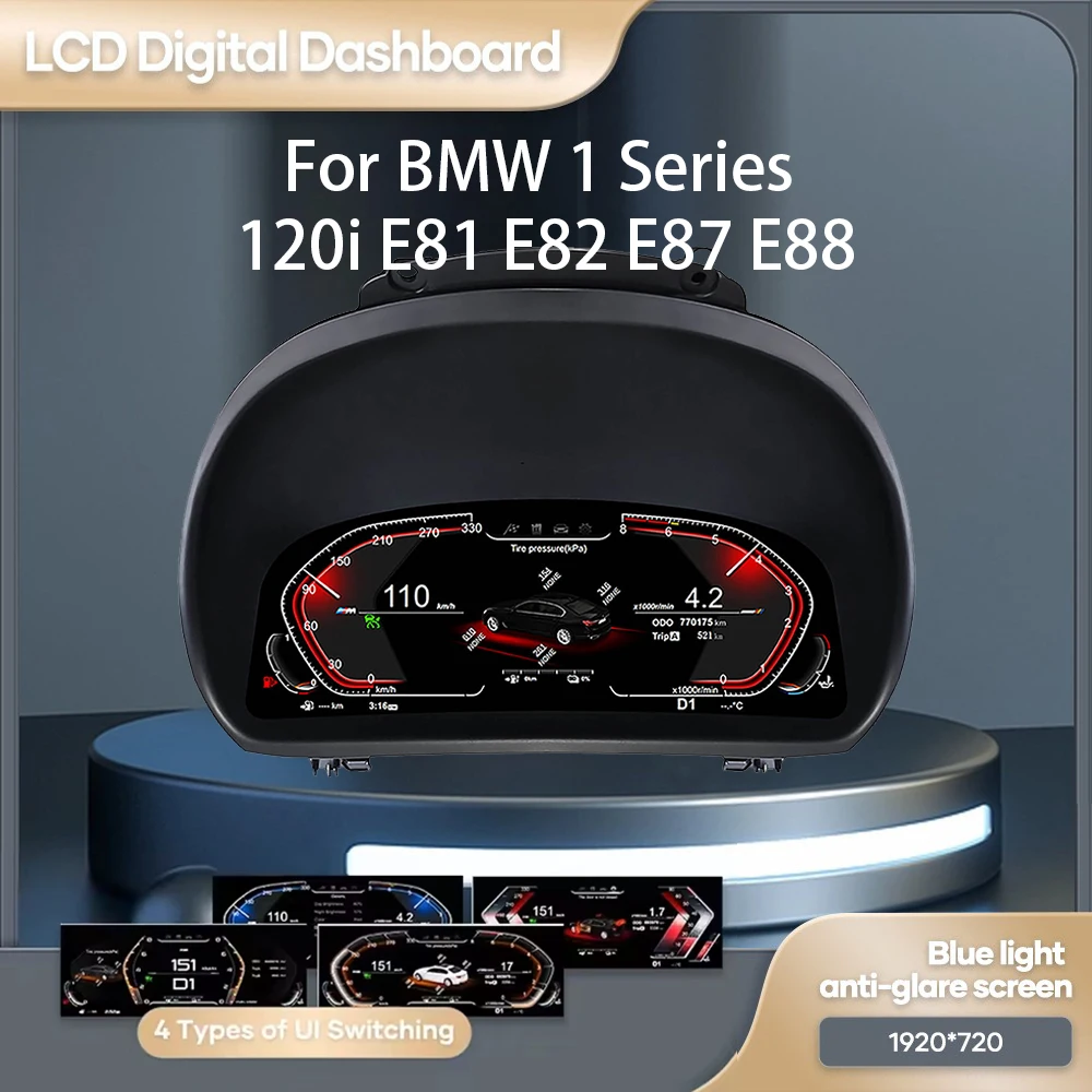 Auto Lcd Dashboard Paneel For BMW 1 Series E81 E82 E87 E88 2006