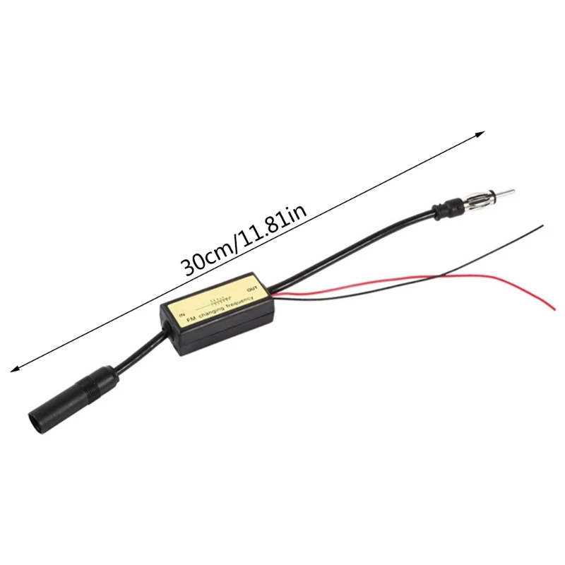 자동차 무선 주파수 변경 가져오기 변환기 안테나 라디오 밴드 확장기 변환기 Fm88-108mhz