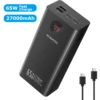 ROMOSS Power Bank 27000mAh Portable Laptop Charger with 65W USB C Fast Charging External Battery Pack for iPhone 16 iPad MacBook 1
