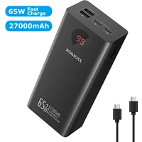ROMOSS Power Bank 27000mAh Portable Laptop Charger with 65W USB C Fast Charging External Battery Pack for iPhone 16 iPad MacBook 1