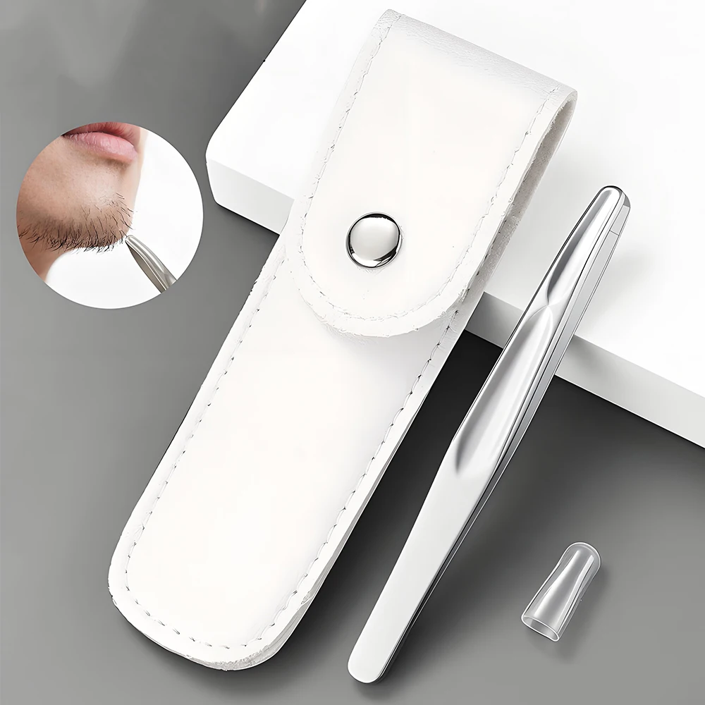 전문가용 스테인리스 스틸 눈썹 핀셋, 제모, 정밀 속눈썹 정리 및 남녀 그루밍 ..