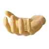Funny Wall Hook Punch-free Creative Palm Finger Hand Shape Decorative Resin Storage Hook Key Accessories 1