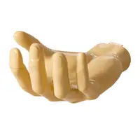 Funny Wall Hook Punch-free Creative Palm Finger Hand Shape Decorative Resin Storage Hook Key Accessories 1
