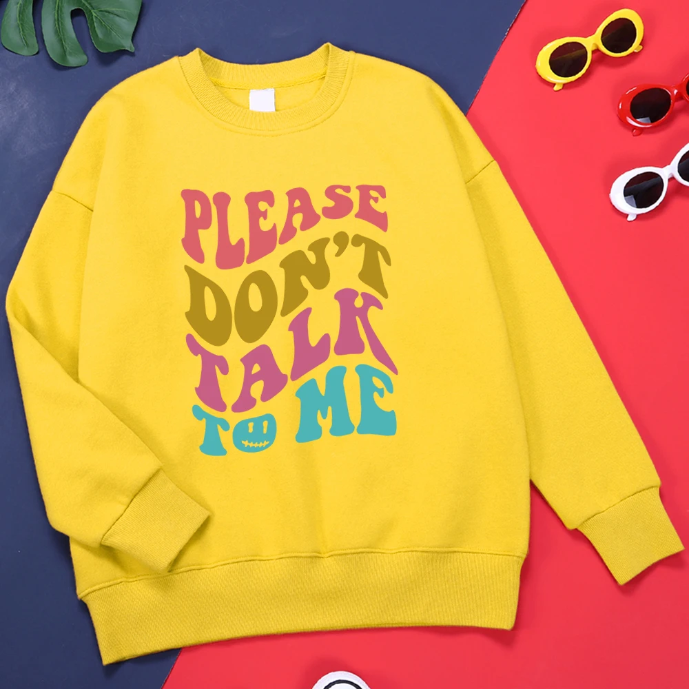 

Please Don'T Talk To Me Men'S Clothing Fleece Oversized Hoodies Vintage All-Match Hoodie Outdoor Harajuku Men'S Tracksuit